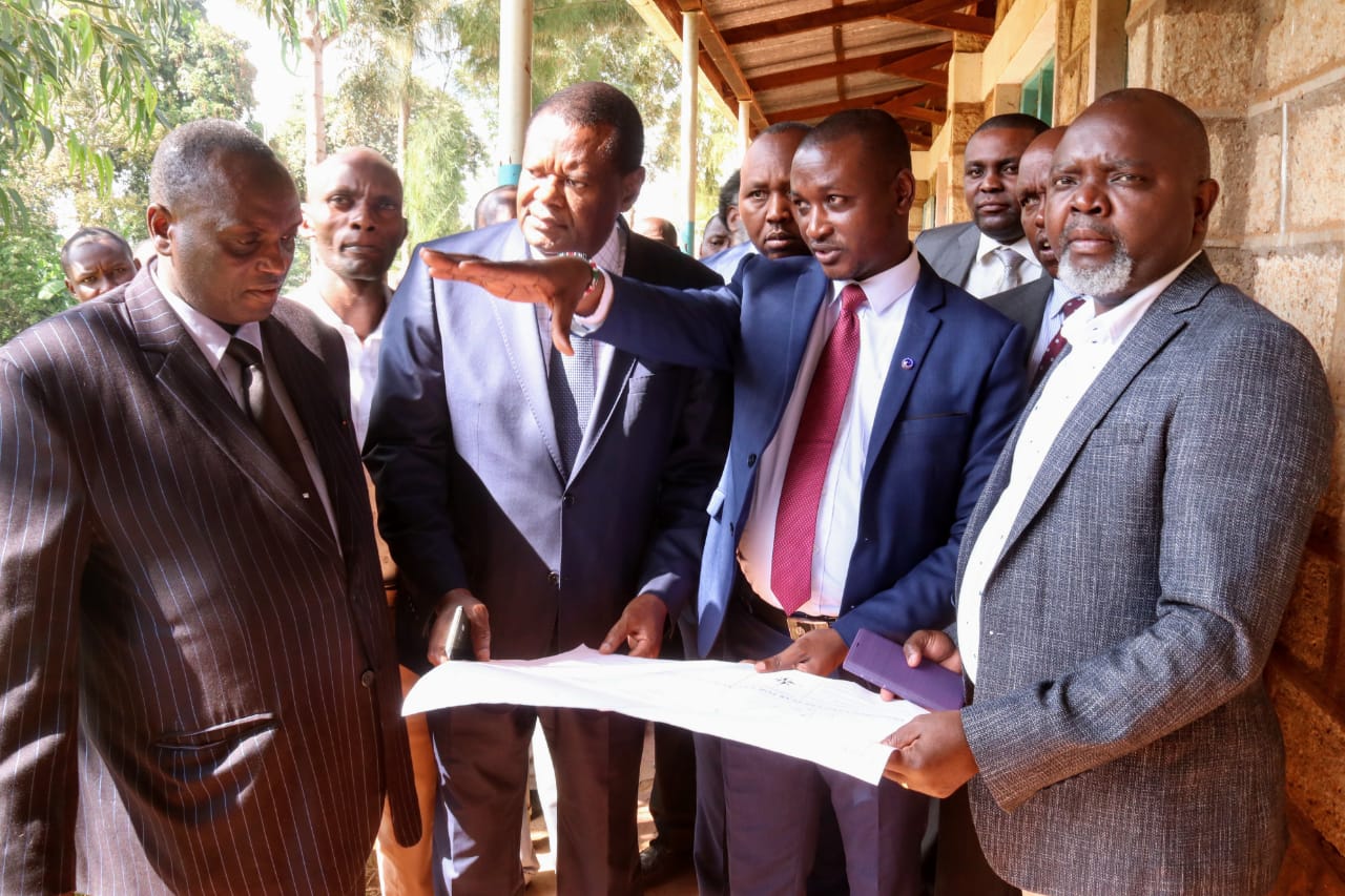 KMTC NATIONAL LEADERSHIP 2-DAY TOUR ON CAMPUSES ESTABLISHEMNT IN MERU COUNTY, FOLLOWING NEGOTIATIONS WITH GOVERNOR KIRAITU LAST YEAR